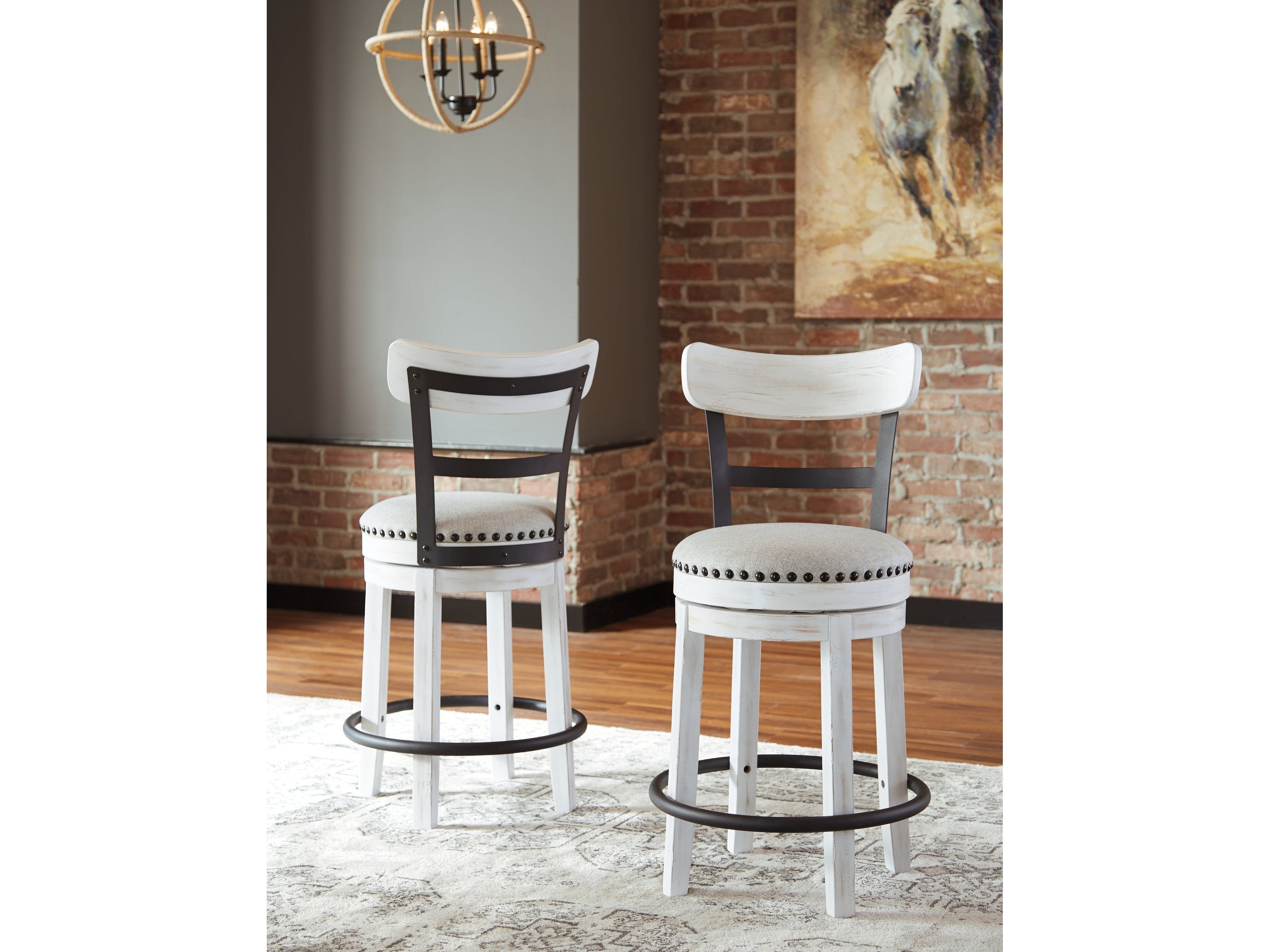 Valebeck Multi Counter Height Barstool (Set of 2)