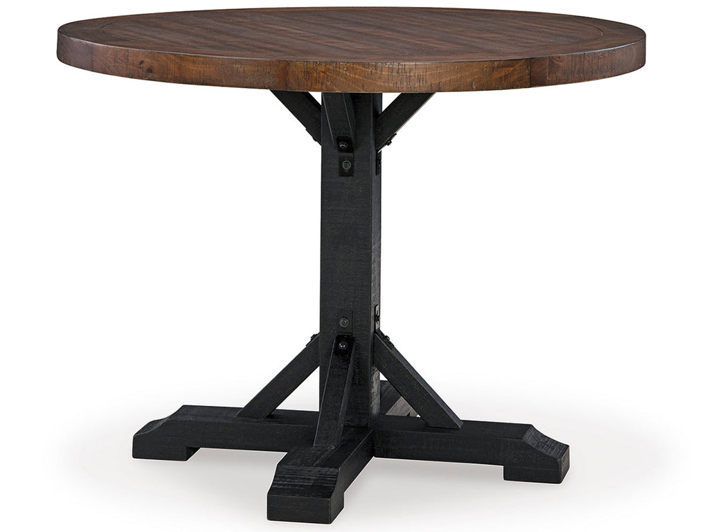 Valebeck Multi Counter Height Table and 4 Barstools