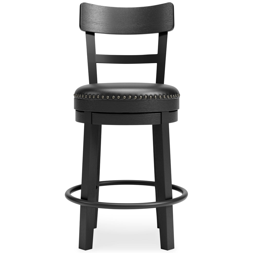 Valebeck Multi Counter Height Table and 4 Barstools