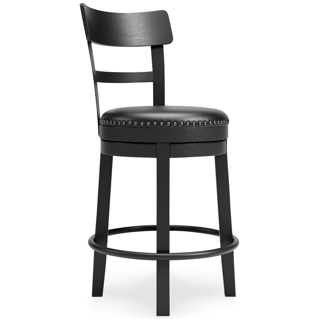Valebeck Multi Counter Height Table and 4 Barstools