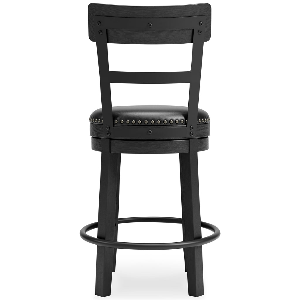 Valebeck Multi Counter Height Table and 4 Barstools