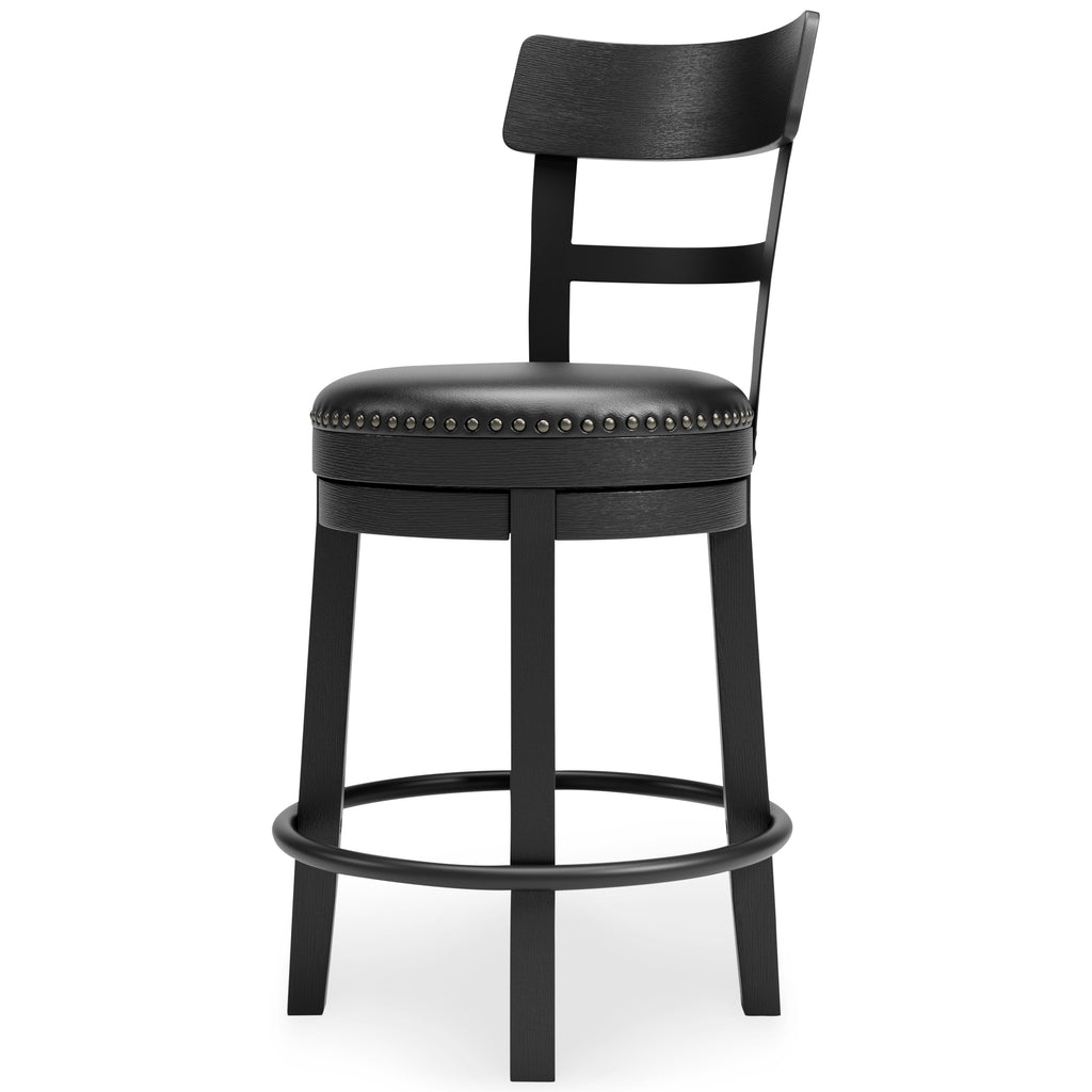 Valebeck Multi Counter Height Table and 4 Barstools