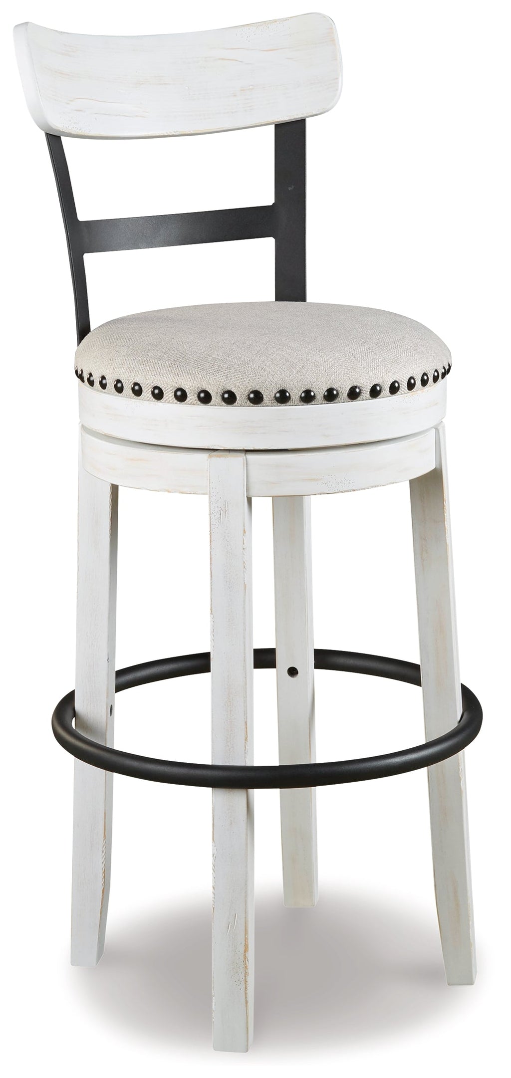 Valebeck White Bar Height Bar Chair