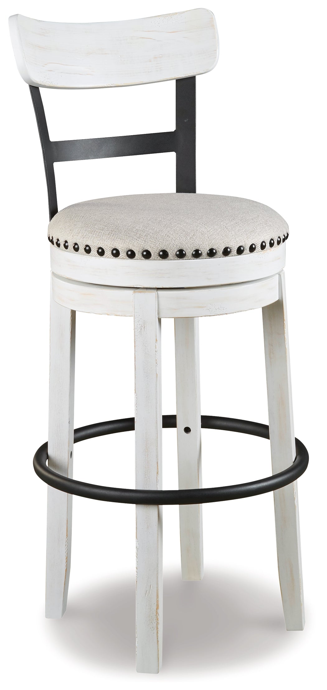 Valebeck White Bar Height Bar Chair