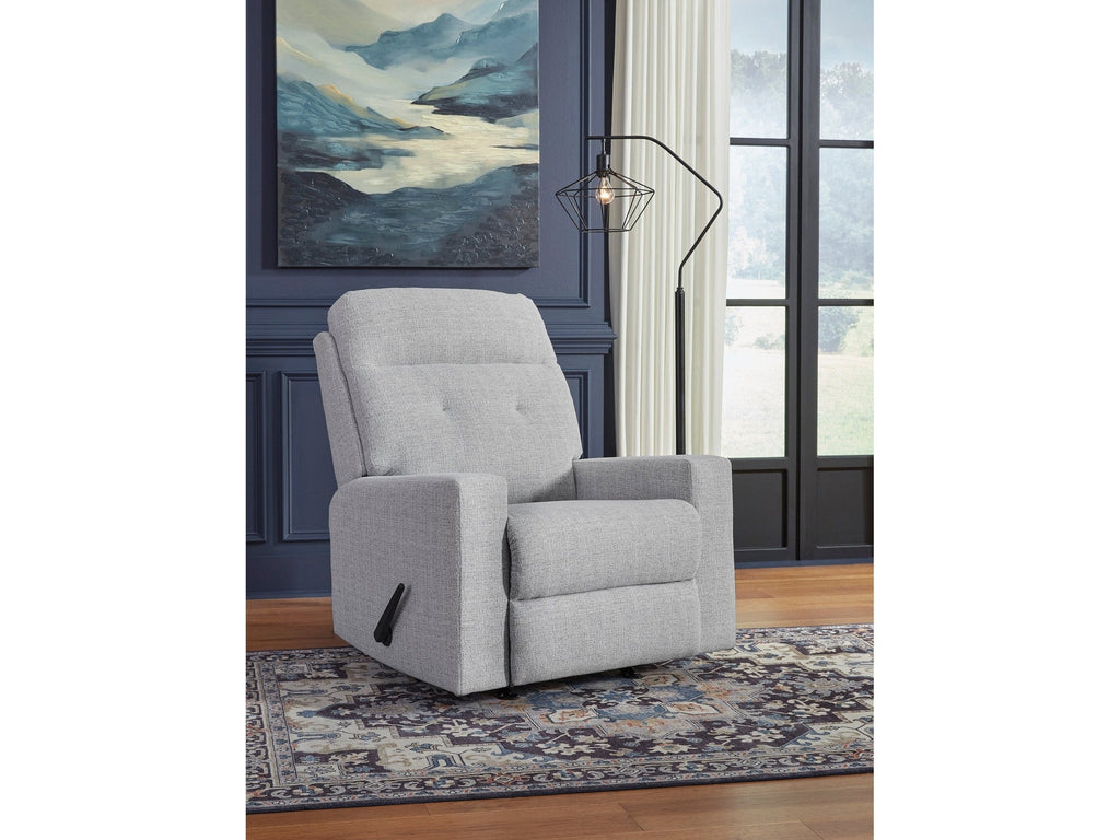 Valeview Stone Performance Fabric Manual Recliner