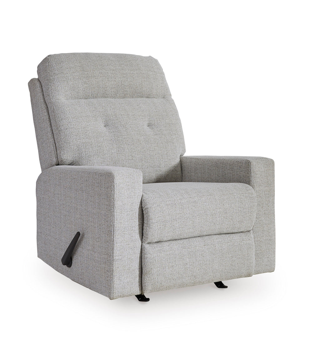 Valeview Stone Performance Fabric Manual Recliner