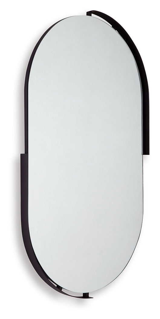 Valkings Black Accent Mirror