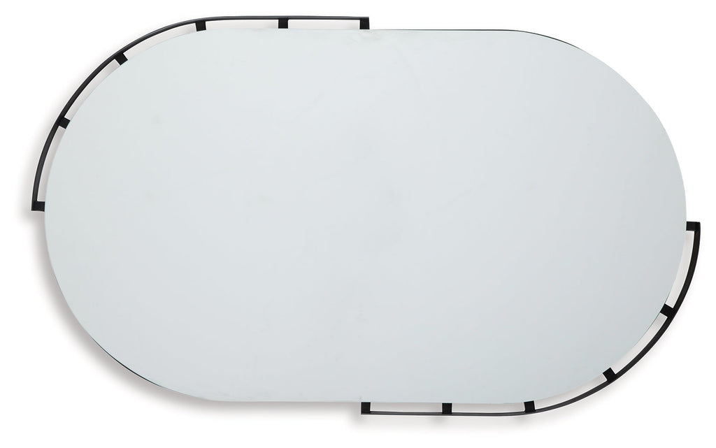 Valkings Black Accent Mirror