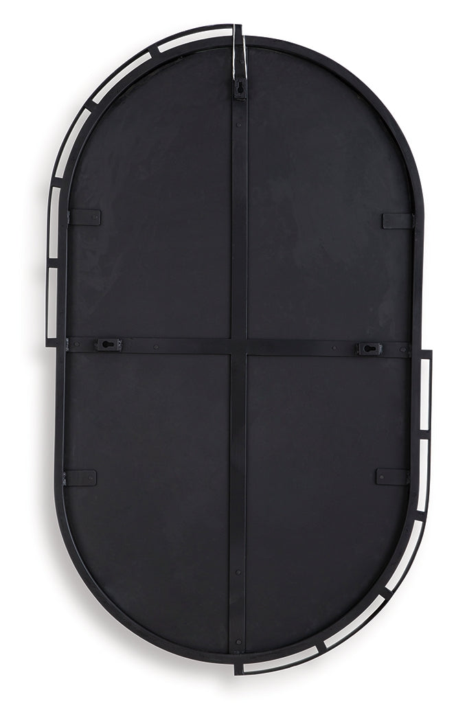Valkings Black Accent Mirror