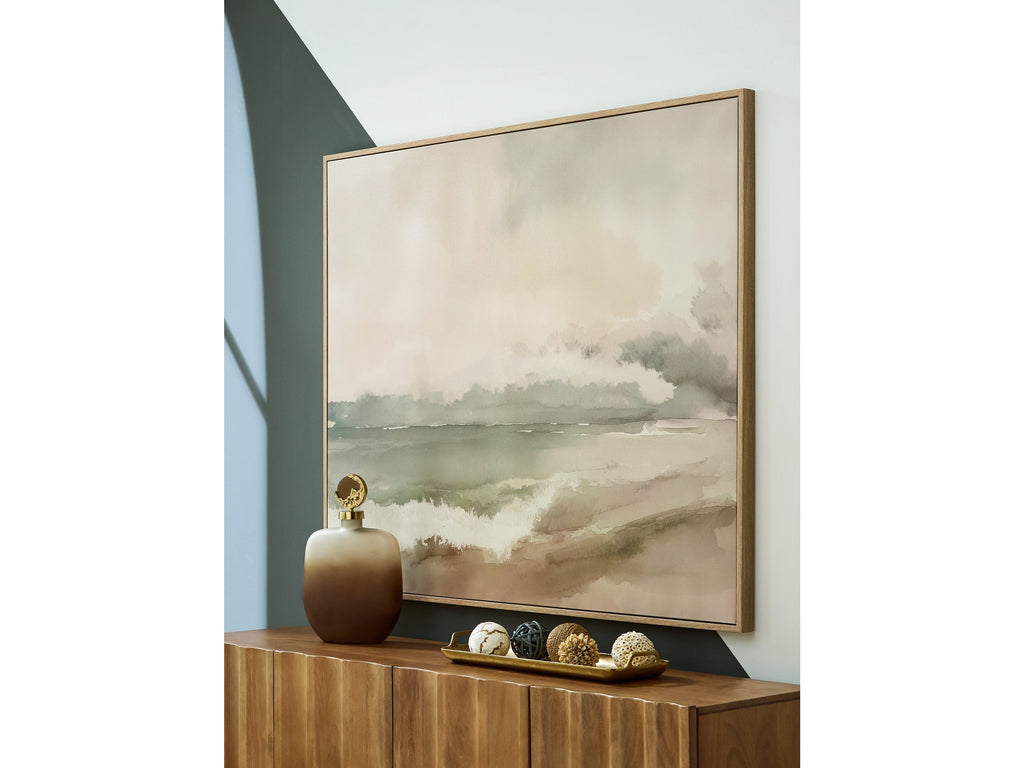 Vallus Blush/Green/Gray Wall Art