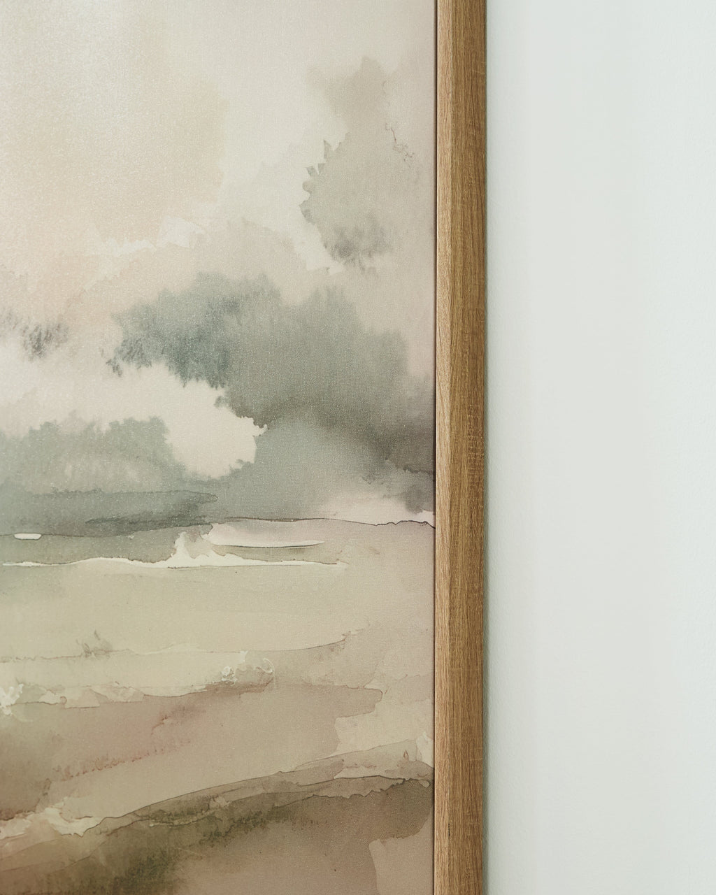 Vallus Blush/Green/Gray Wall Art