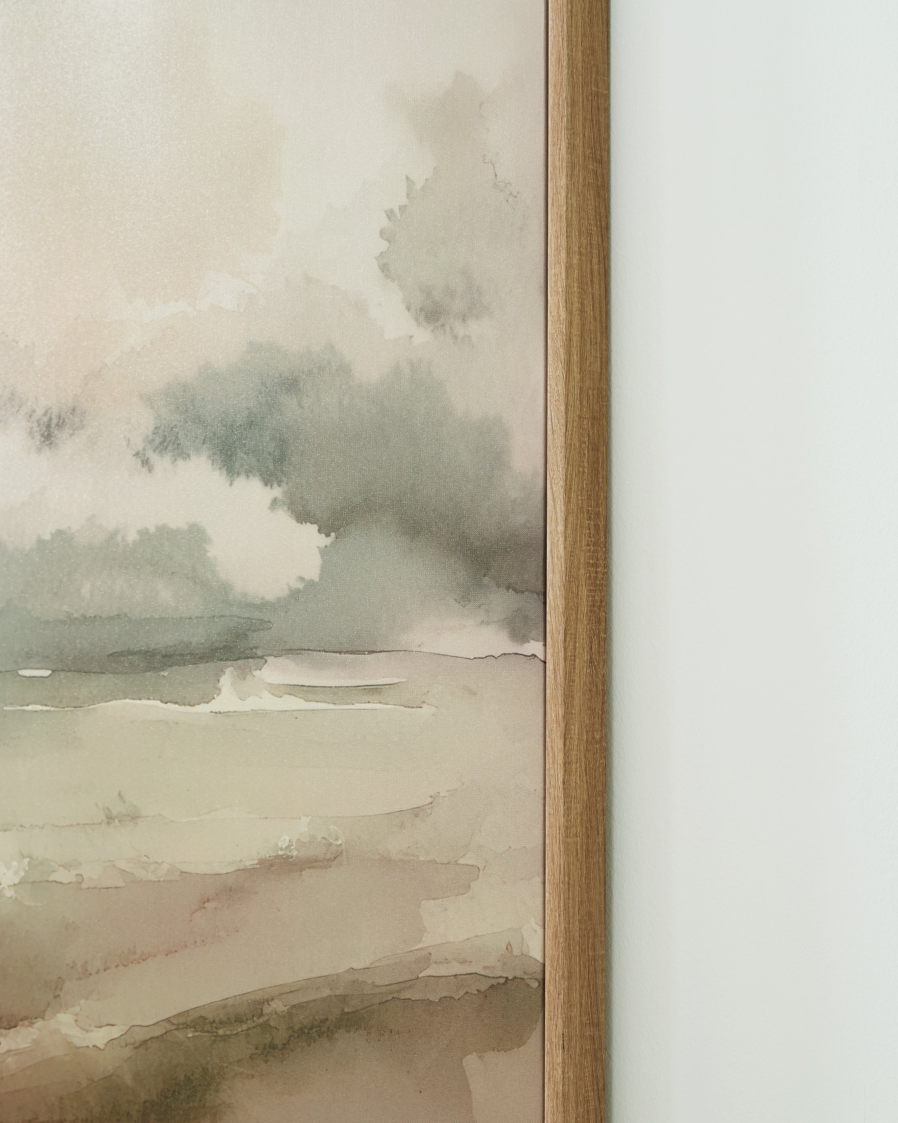 Vallus Blush/Green/Gray Wall Art