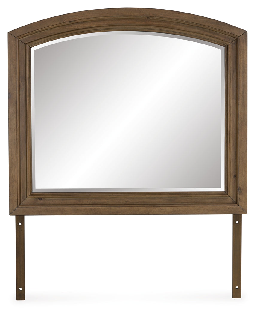 Vandenmore Medium Brown Bedroom Mirror