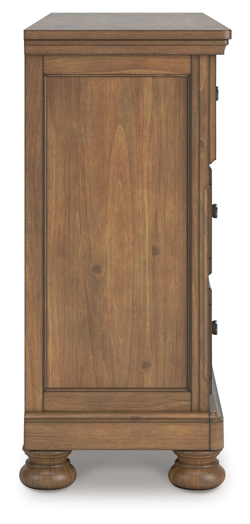 Vandenmore Medium Brown Dresser