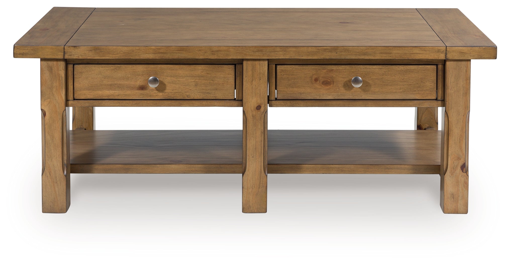 Vandenmore Medium Brown Rectangular Cocktail Table