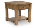 Vandenmore Medium Brown Rectangular End Table