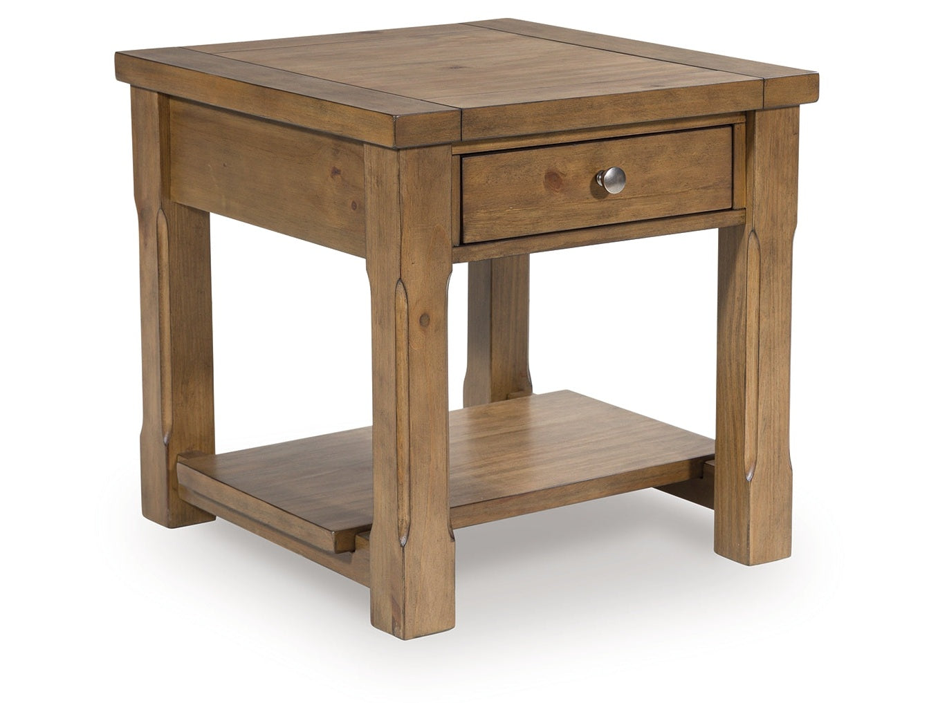 Vandenmore Medium Brown Rectangular End Table