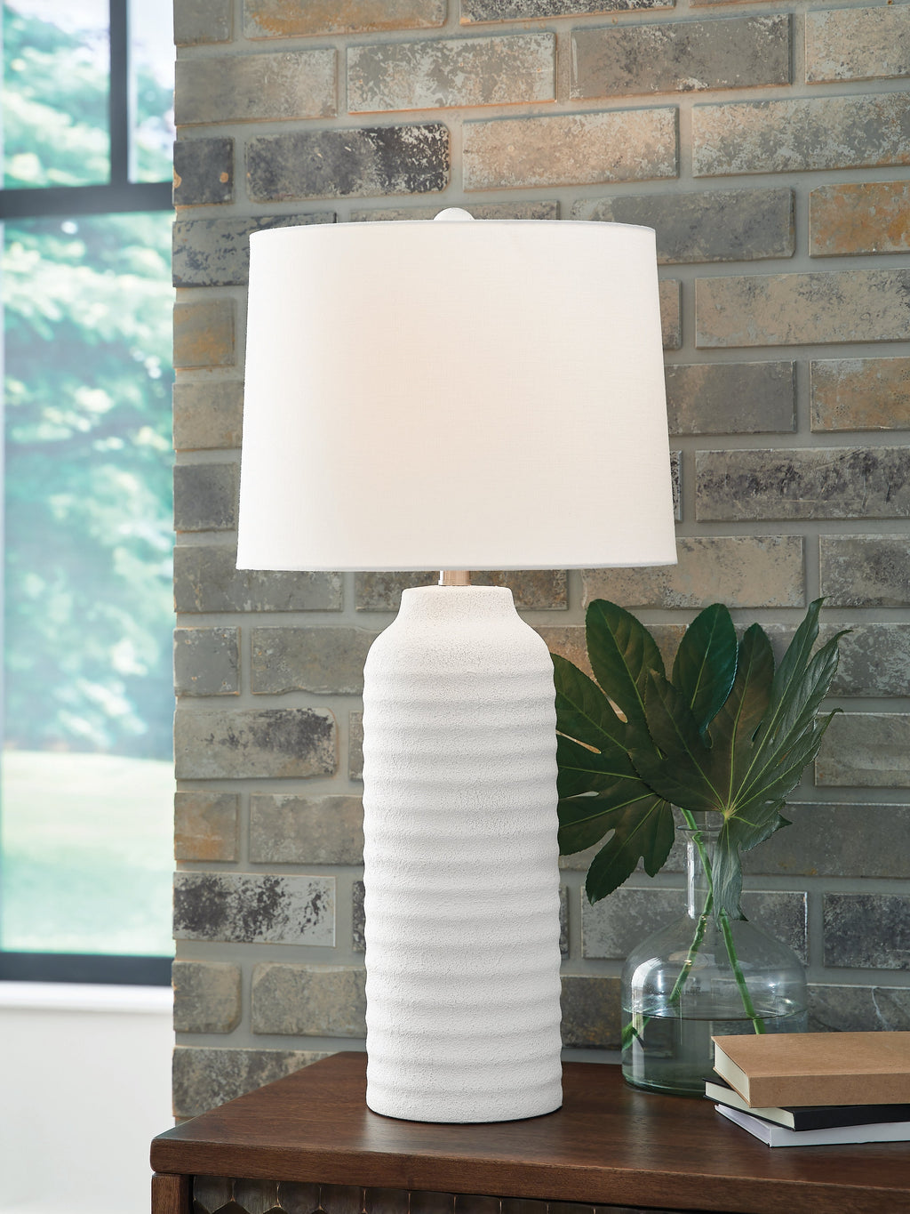Vauville White Table Lamp (Set of 2)