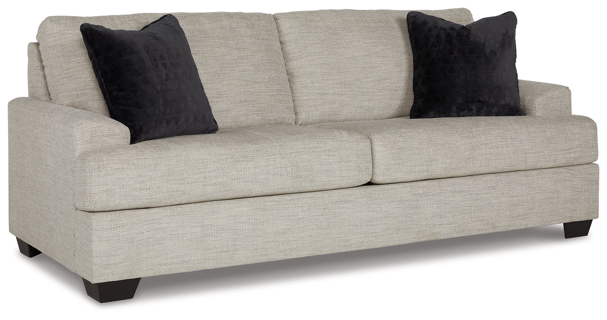 Vayda Sofa, Loveseat, Chair and Ottoman, Gray