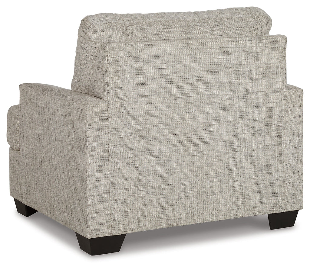 Vayda Sofa, Loveseat, Chair and Ottoman, Gray