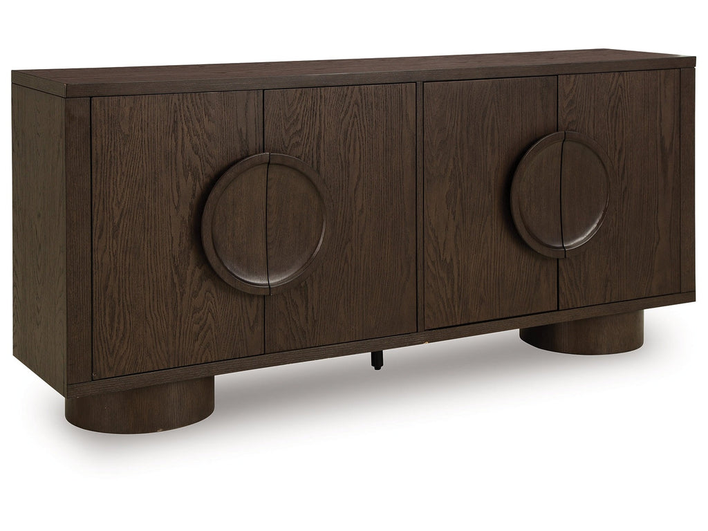 Veeda Dark Brown Accent Cabinet