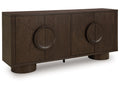 Veeda Dark Brown Accent Cabinet
