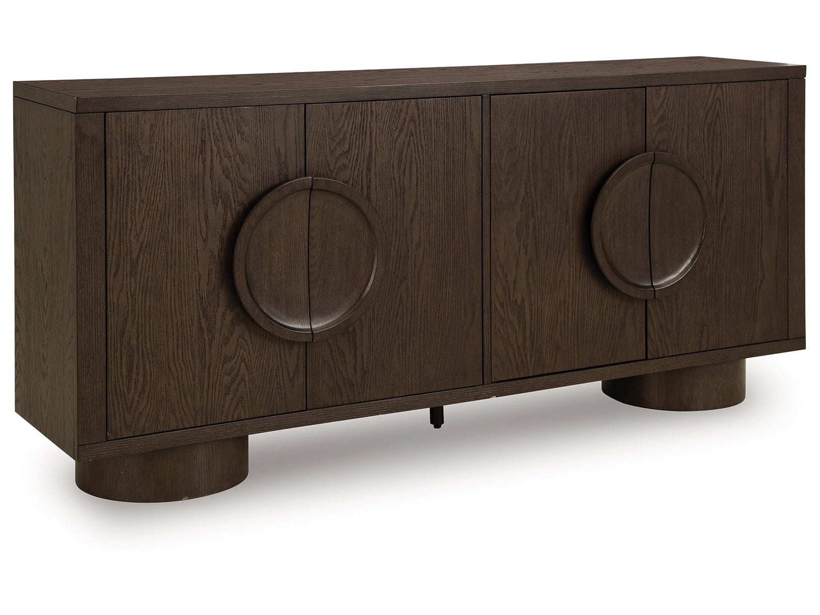 Veeda Dark Brown Accent Cabinet