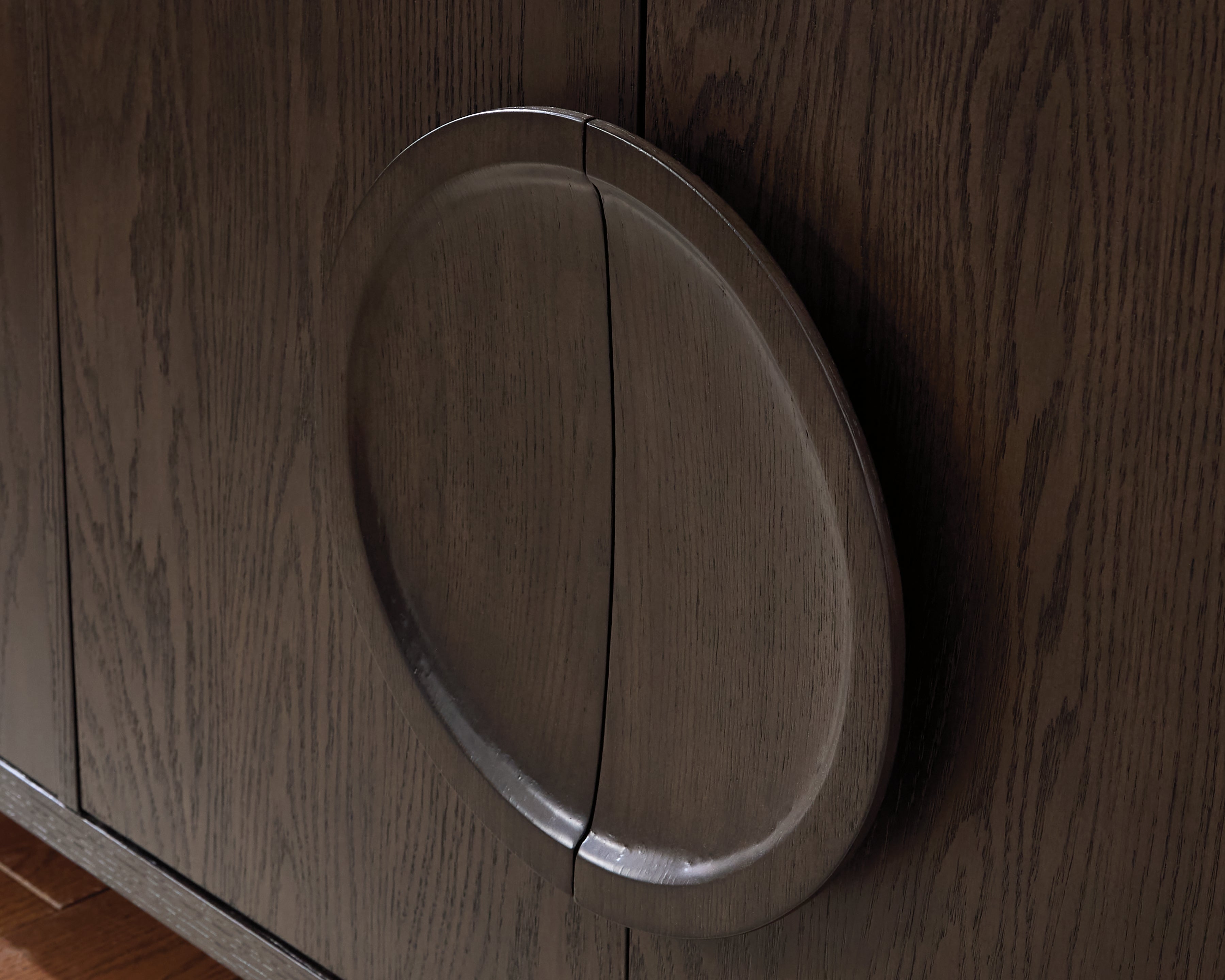 Veeda Dark Brown Accent Cabinet