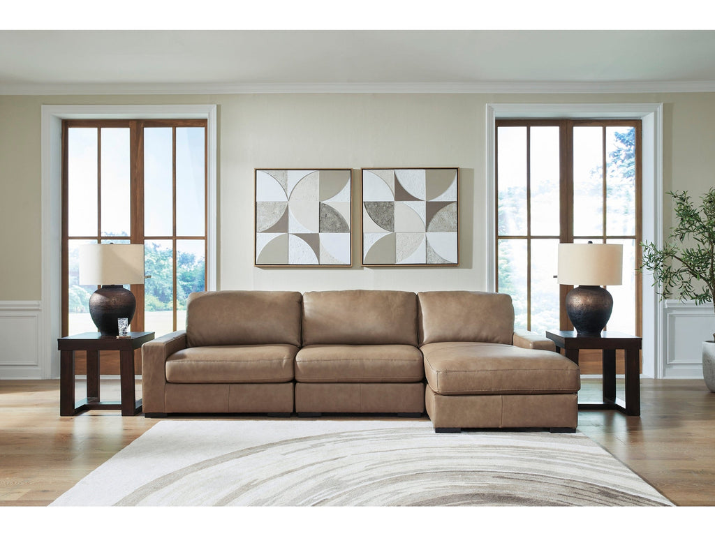 Veronella Sahara 3-Piece Sectional with Right Chaise