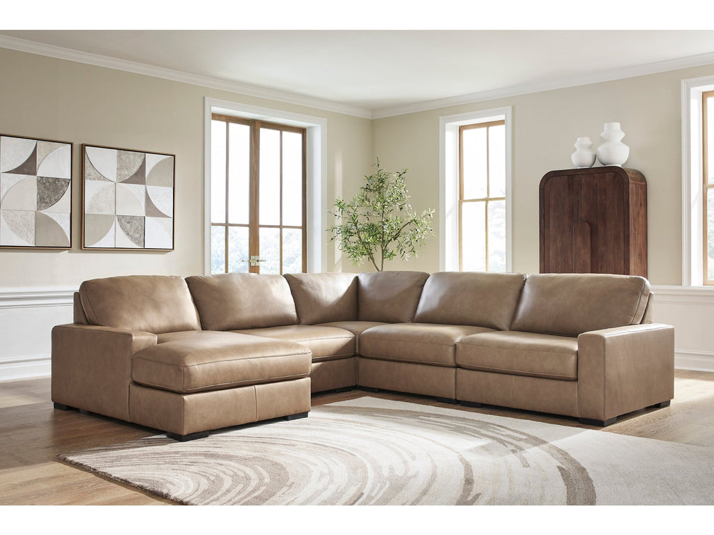 Veronella Sahara 5-Piece Sectional with Left Chaise