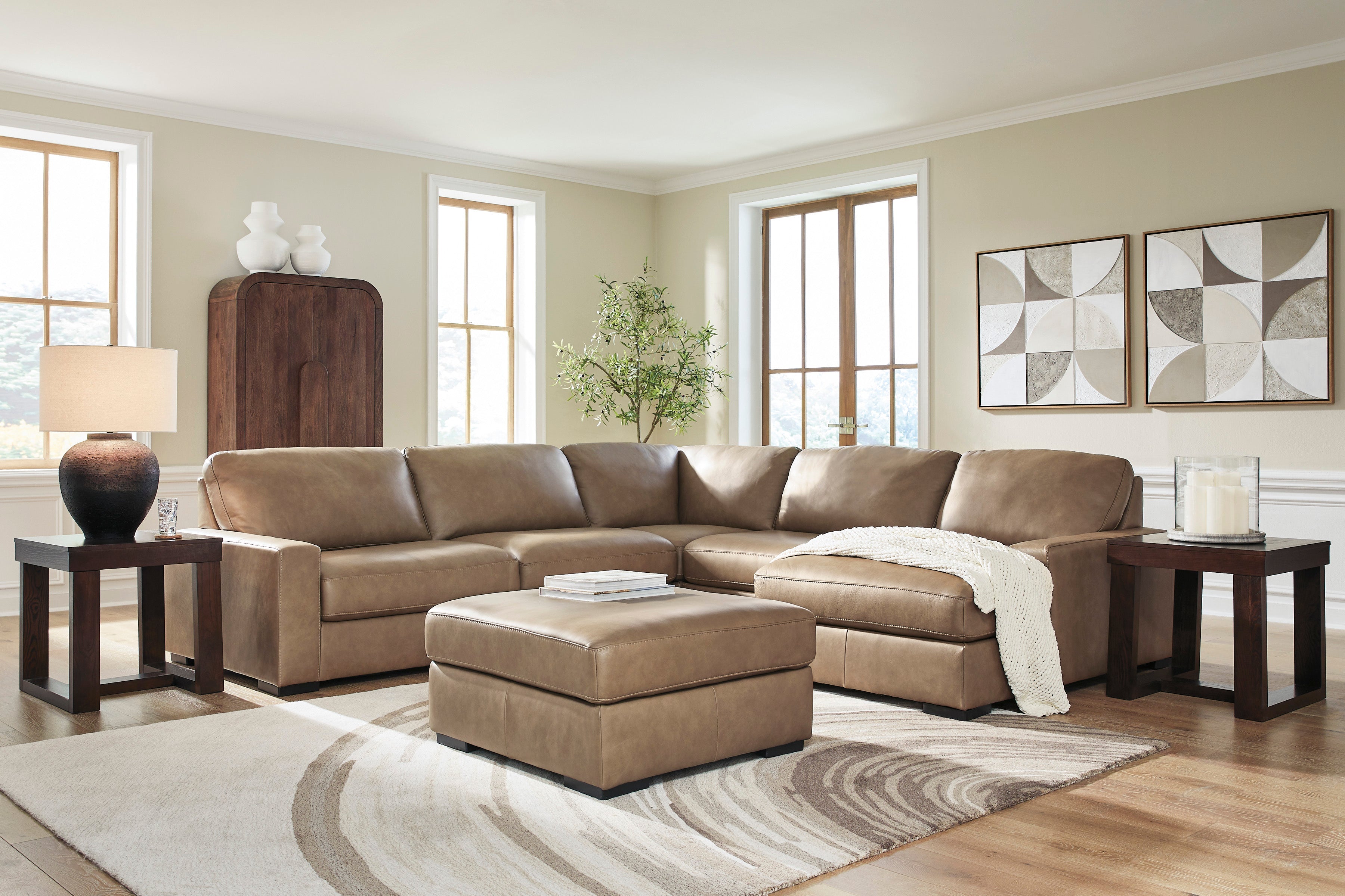 Veronella Sahara 5-Piece Sectional with Right Chaise