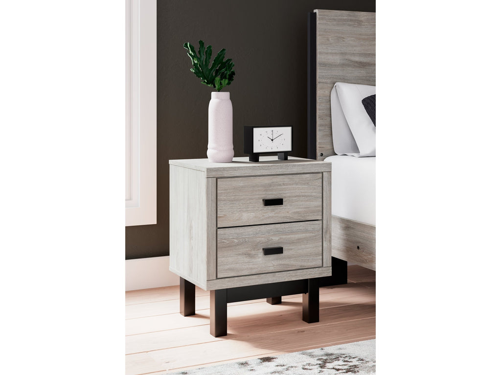 Vessalli Two-tone Nightstand