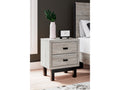 Vessalli Two-tone Nightstand