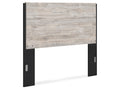Vessalli Two-tone Queen Panel Headboard