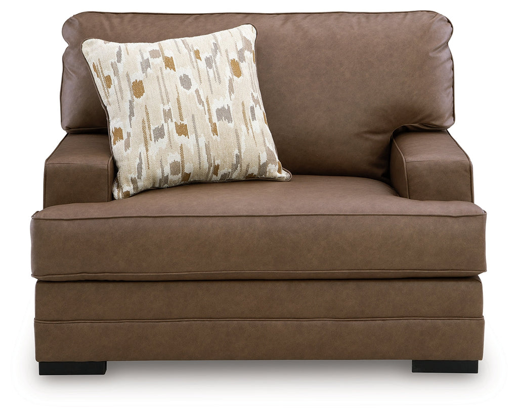 VillaCourt Caramel Chair and a Half