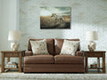 VillaCourt Caramel Loveseat