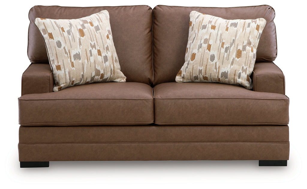 VillaCourt Caramel Loveseat