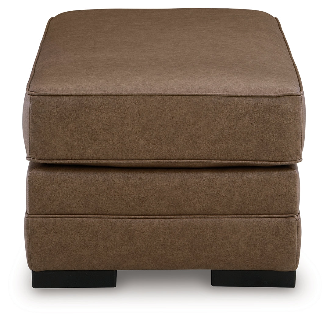 VillaCourt Caramel Ottoman