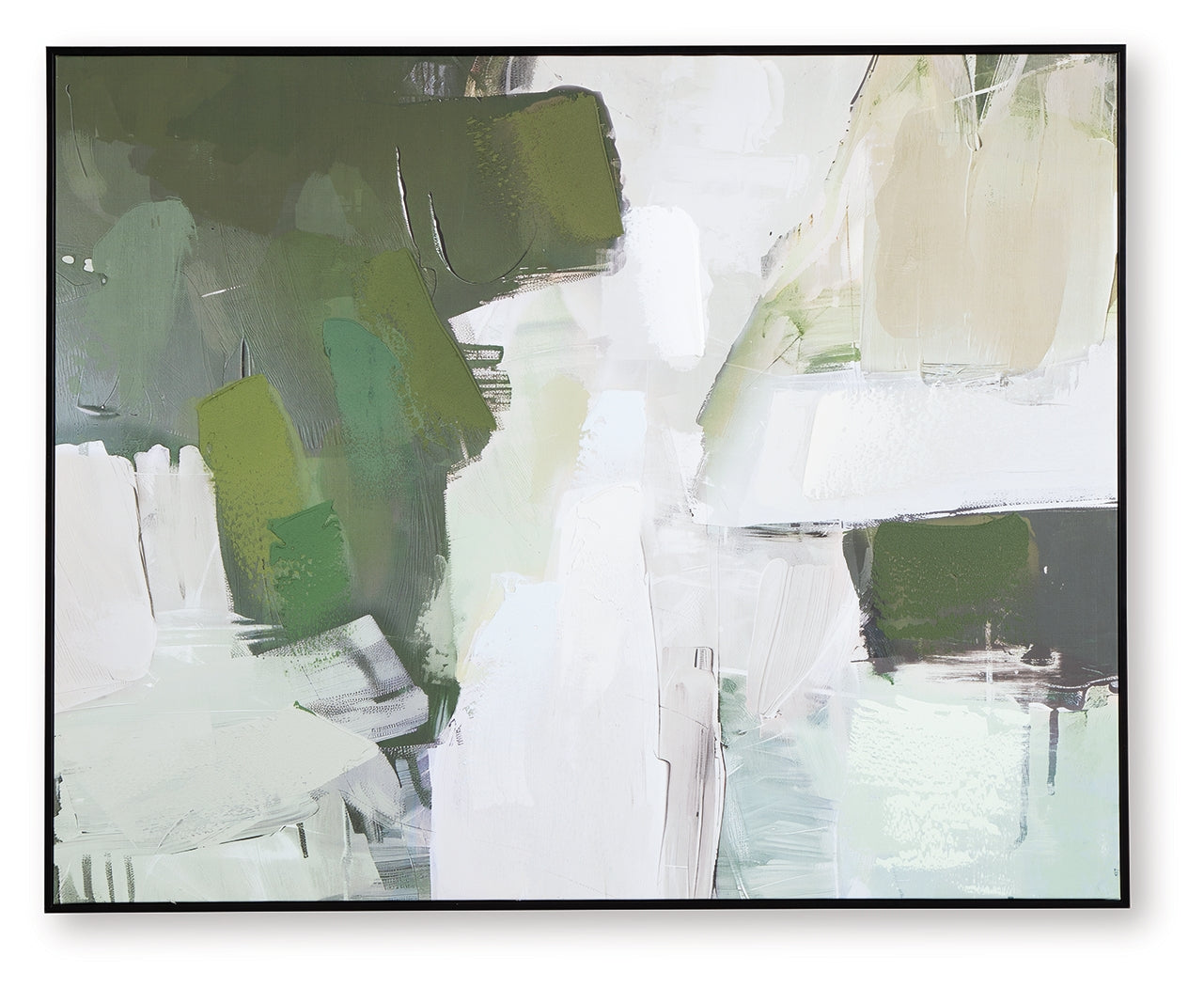 Vinick Green/Gray/White Wall Art