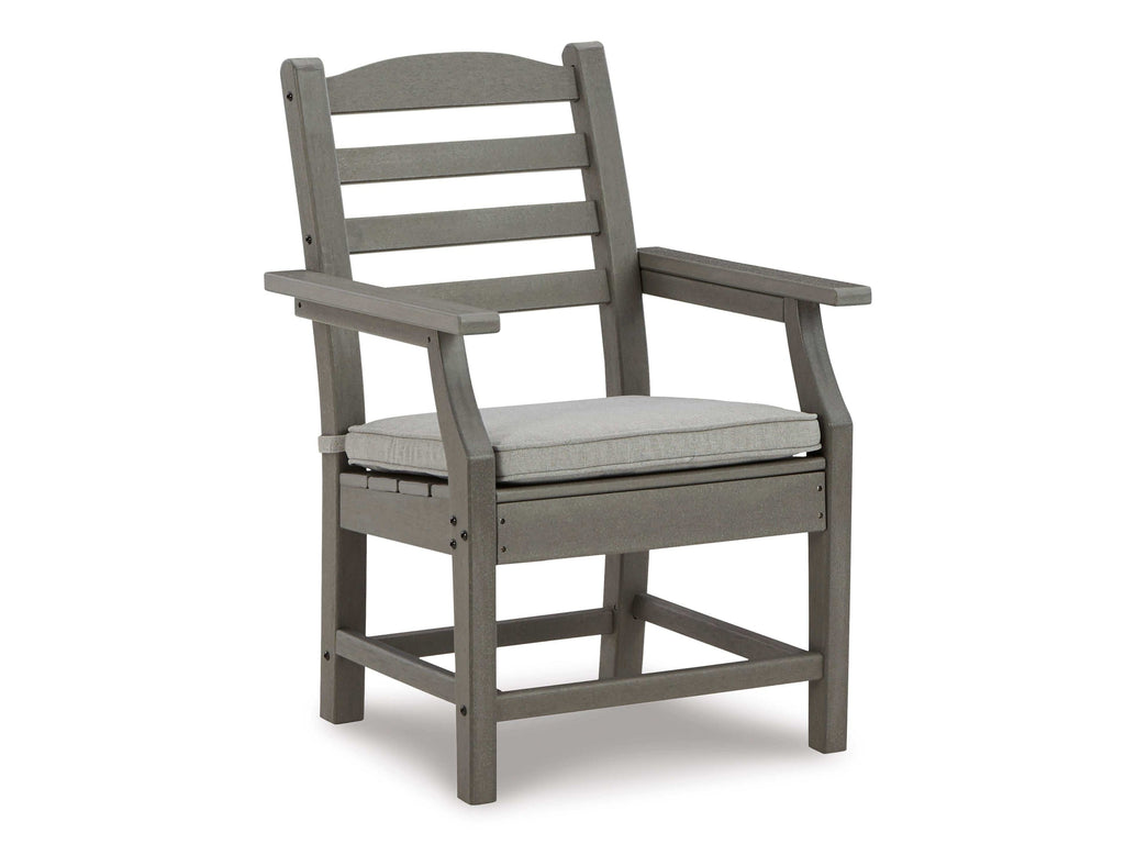 Visola Gray Outdoor Dining Set / 5pc