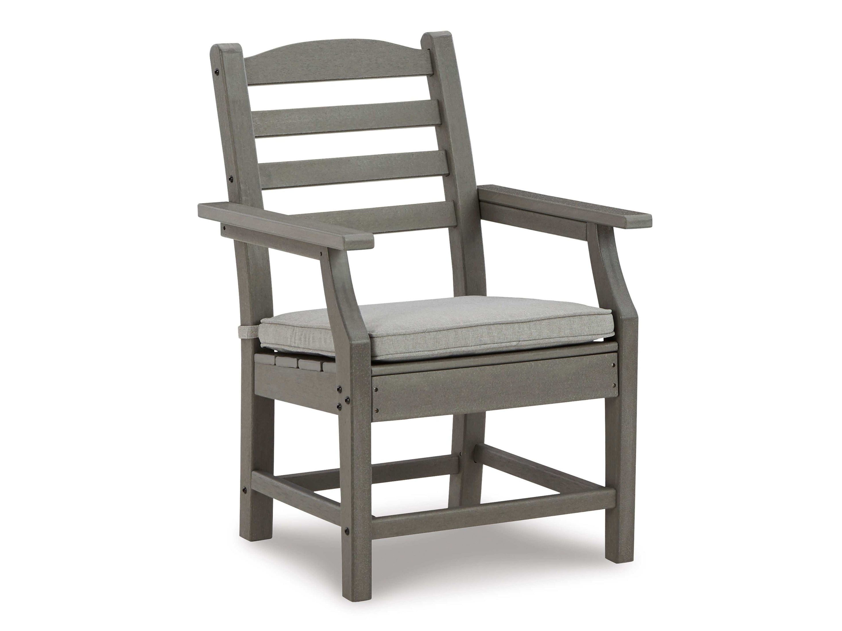 Visola Gray Outdoor Dining Set / 5pc