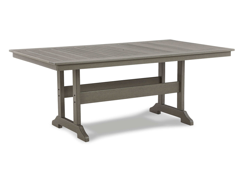 Visola Gray Outdoor Dining Set / 5pc