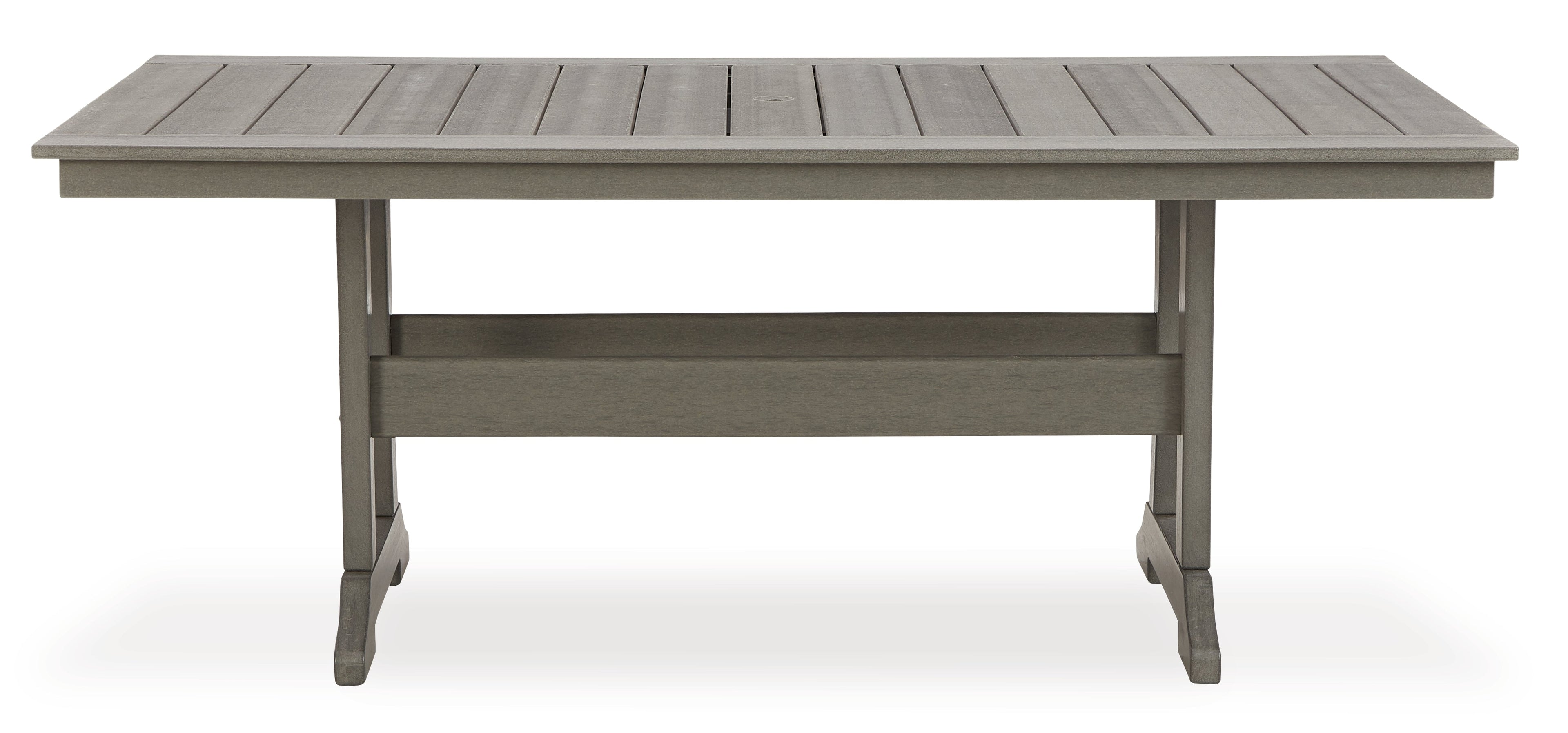 Visola Gray Outdoor Dining Table w/6 Chairs