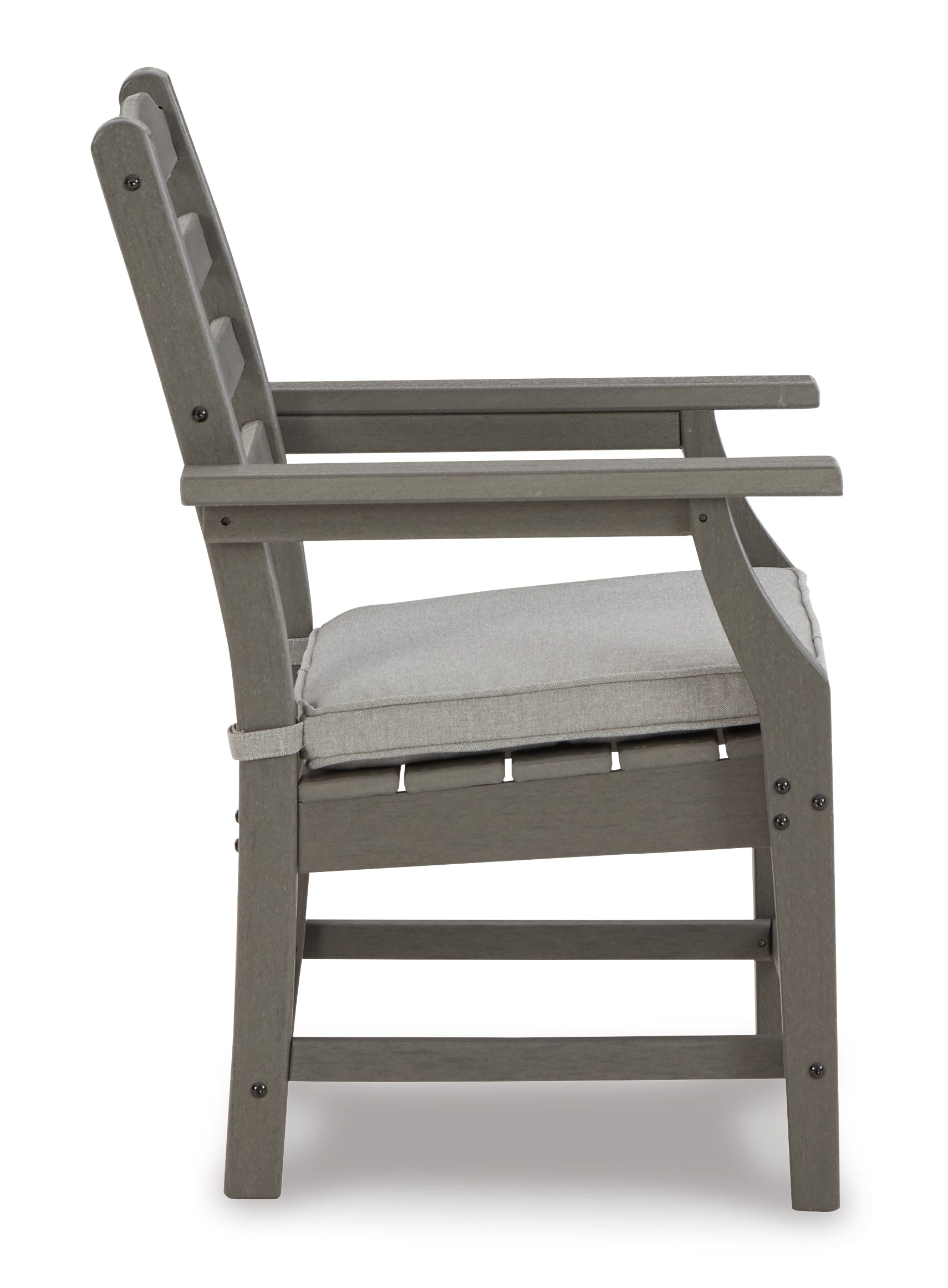 Visola Gray Outdoor Dining Table w/6 Chairs