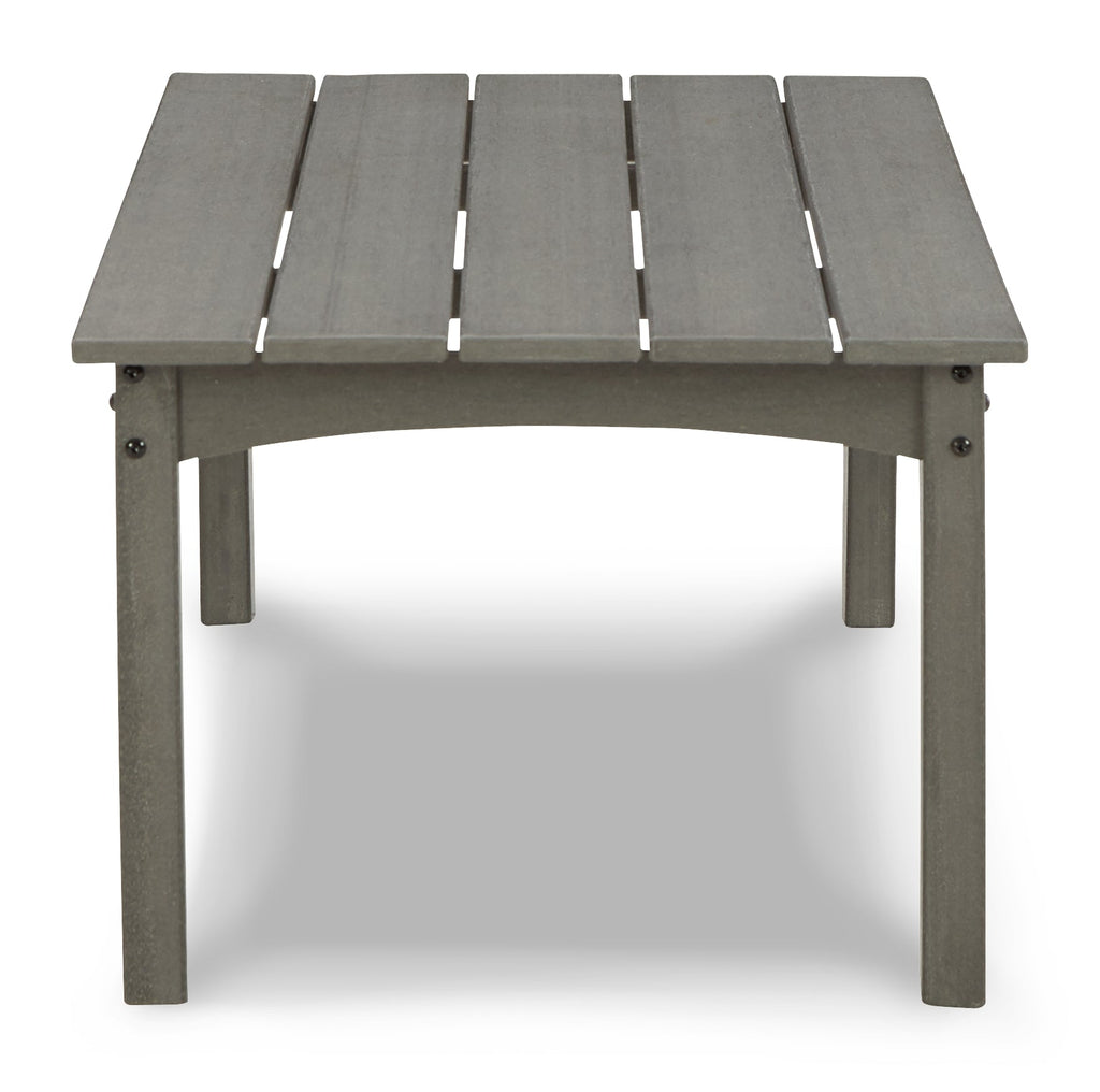 Visola Gray Outdoor Loveseat, 2 Lounge Chairs and Coffee Table