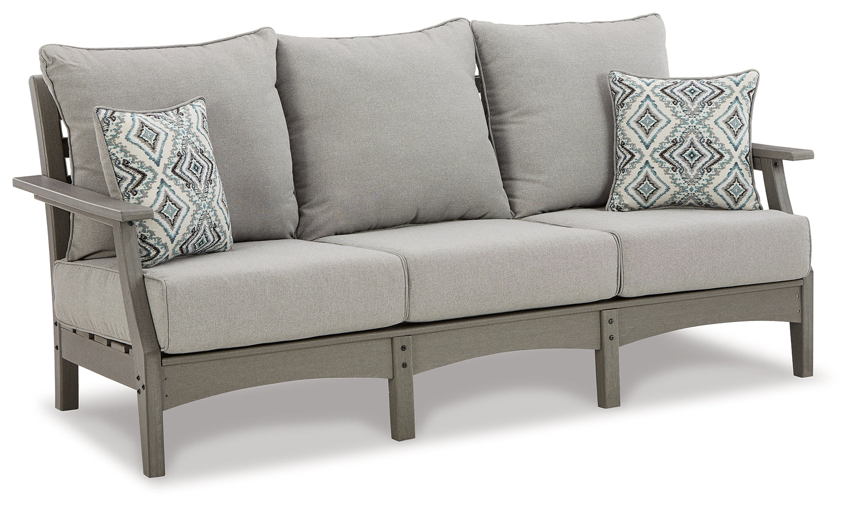 Visola Gray Outdoor Sofa w/ Cushion
