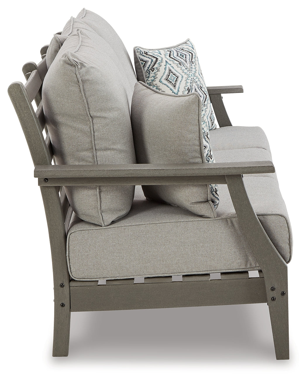 Visola Gray Outdoor Sofa w/ Cushion