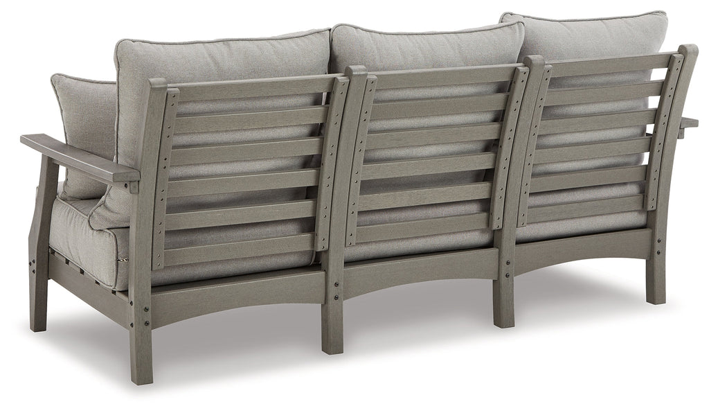 Visola Gray Outdoor Sofa w/ Cushion