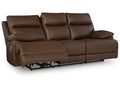 VonRyan Tobacco Power Reclining Sofa