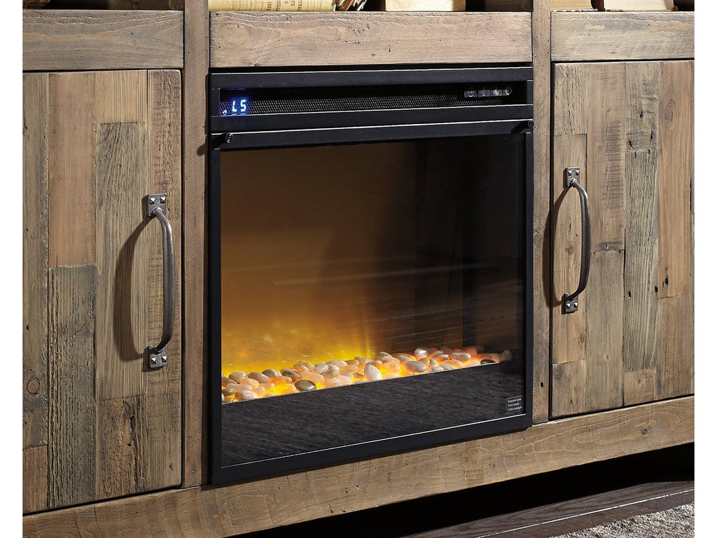 Electric Infrared Fireplace Insert 22", Black